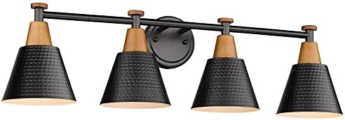FEMILA Bathroom Vanity Light, 4-Lights Bathroom Light Fixtures Over Mirror by FEMILA