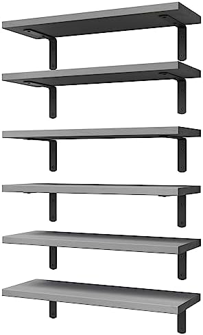 WOPITUES Floating Shelves Set of 6 by WOPITUESOfficial