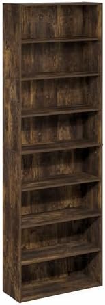 Furinno Basic Book Shelf, 8-Tier Bookcase - Image 6