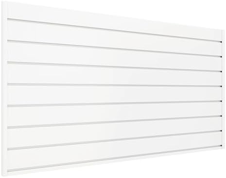 Neoaider Slatwall Panel 2 FT x 4 FT, Interlocking Slat Wall Paneling by Neoaider