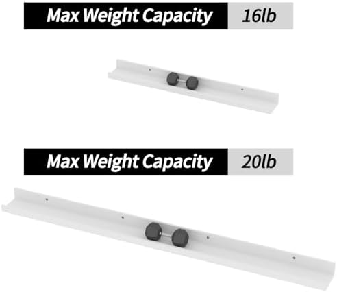 Giftgarden 47 Inch Long Floating Shelves - Image 6