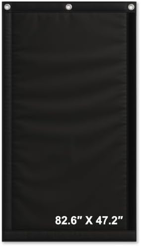 JaneTech Soundproof Acoustic Curtain, Heavy Duty, 82.6 x 47.2 in by JaneTech