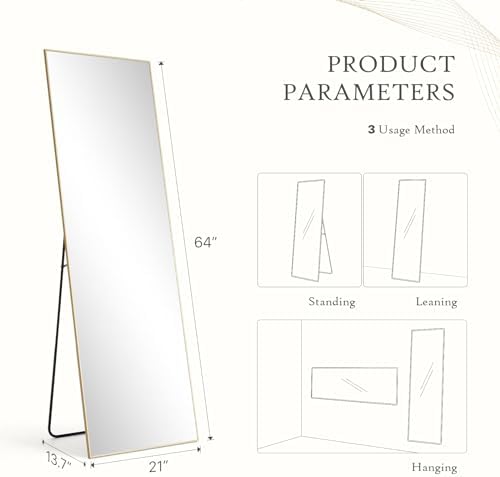 Full Length Floor Mirror - Image 2