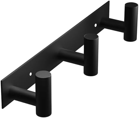 VAEHOLD Black Hat and Coat Wall Mount Rack by VAEHOLD