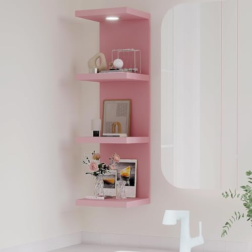 LitaEther Versatile 4 Tier Wall Shelf Unit, Display Floating Shelf by Shopnow