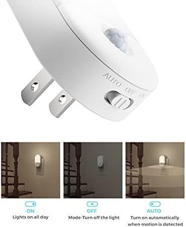 L LOHAS LED Motion Sensor Night Light, Bright Night Lights Plug into Wall - Image 4