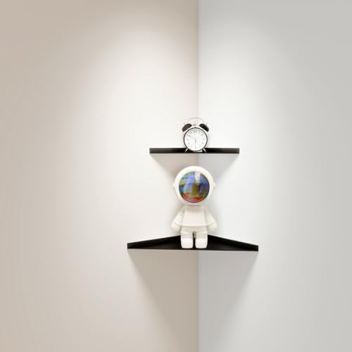 3.0mm Aluminum Alloy Corner Shelf Wall Mounted, - Image 4
