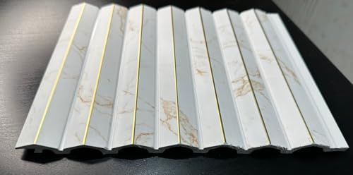 From Plain To Beautiful In Hours MG-1506-8f-3 Gilded Peaks Wood Slat Walls 94.5 - Image 4