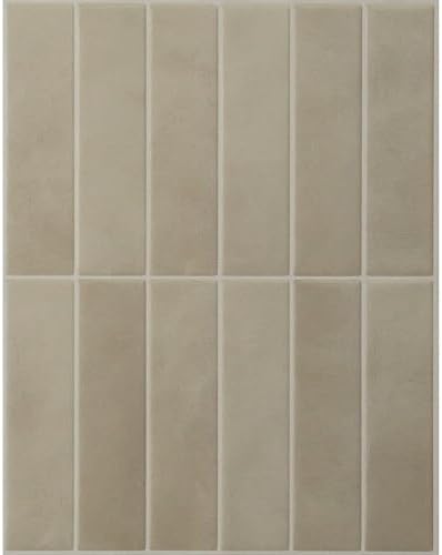 Smart Tiles Peel and Stick backsplash, Stacked Taupe Beige by SmartTiles-OriginalPeelandStickBacksplashTiles