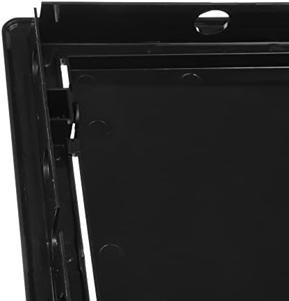 8" x 12" Black ABS Plastic Plumbing Access Panel - Image 6