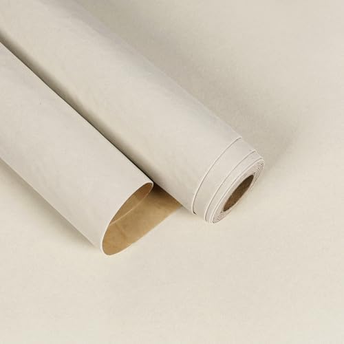 Cream White Velvet Drawer Liner Self Adhesive Velvet Fabric Felt Dresser Shelf by EaseStick