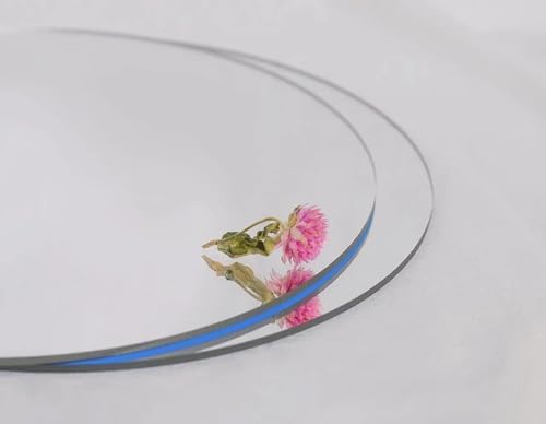 Acrylic Round Mirrors, 4 inch No Glass Circle Mirror Tiles Self Adhesive Mirror - Image 4