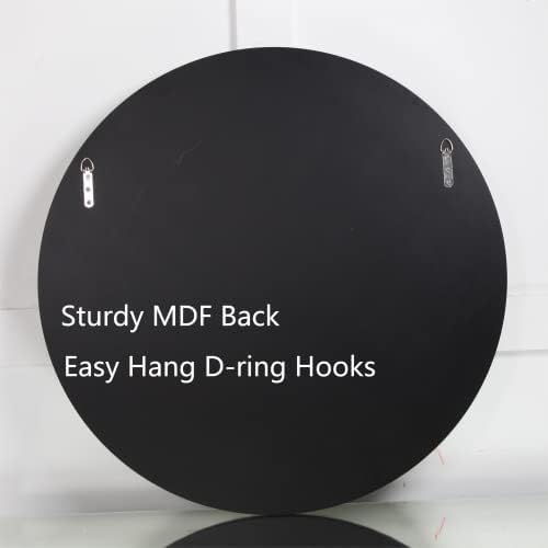 SHYFOY 32" Round Large Wall Mirror - Image 4