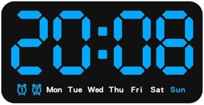 Digital Wall Clock Battery Operated, Large LED - Image 6