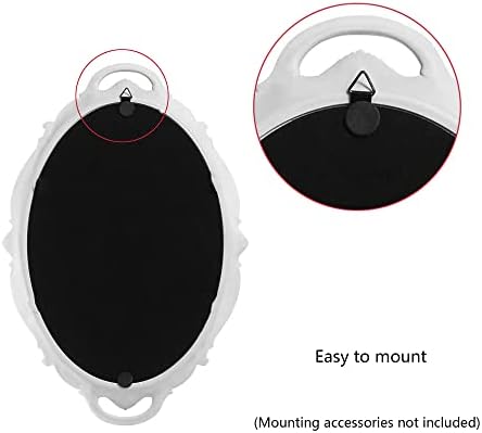 Eaoundm 14.5 x 10 inchs Oval Antique Mirror - Image 7