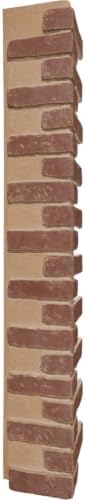 Outside Corner for EverStone Faux Classic Aged Brick Siding Panels, 8 1/2"W x - Image 2