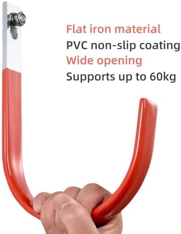 2Pcs Heavy-Duty wall Flat Iron Hooks - Image 6