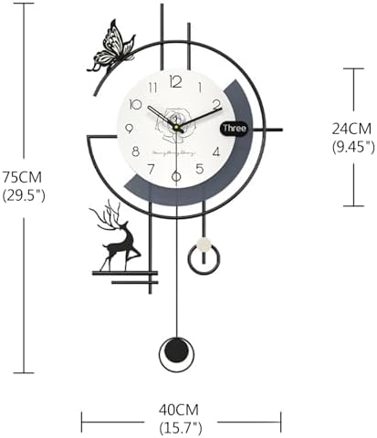 Modern Wall Clock, Large Wall Clocks - Image 2