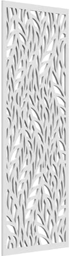 15 3/8"W x 39 3/8"H x 3/8"T Ortonville Decorative Fretwork Wall Panels in by EkenaMillwork