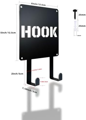 Heavy Duty Wall Hooks 33lb - Image 3