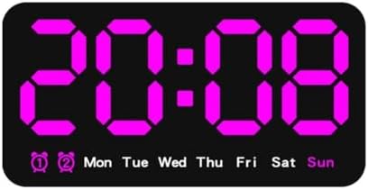 Digital Wall Clock Battery Operated, Large LED - Image 7