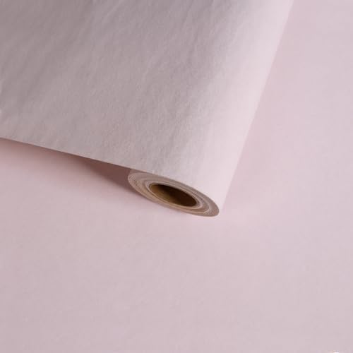 Pale Pink Velvet Wallpaper Peel and Stick, Self Adhesive Felt Fabric by VaryFloral
