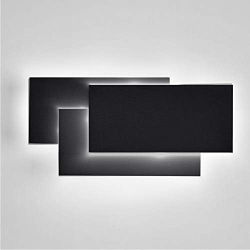 Ralbay 24W Black Wall Sconces Indoor Modern LED Wall Light by RalbayLighting