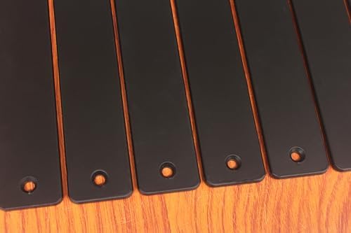 16 Pack - L 14" x H 8" x W1.5, 5mm Thick Black L Shelf Bracket, Iron Shelf - Image 3