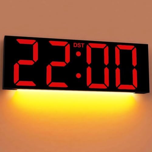 JALL 22" Large Digital Wall Clock by JALL