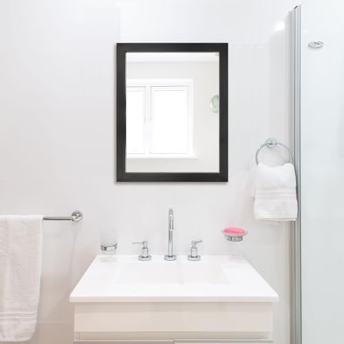 Rectangular Wall Mirror 20x16 Inch Bathroom Mirror - Image 3
