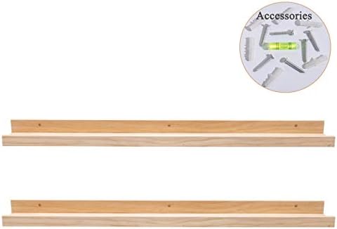 AZSKY Picture Ledge Long Floating Wall Shelf 48 Inch Photo Ledge Display - Image 4