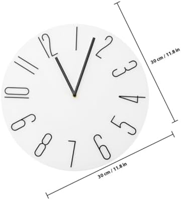 DECHOUS Minimalist Large Silent Wall Clock - Image 2