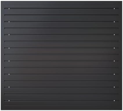 NeatiEase Slatwall Panel Wall Storage Systems, 4 x 4ft Slat Wall Paneling by NeatiEase