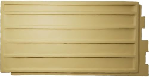 EverStone Cascade Faux Stone Panel, 48 5/8"W x 24 3/4"H x 1 1/4"D, Adobe Color - Image 5