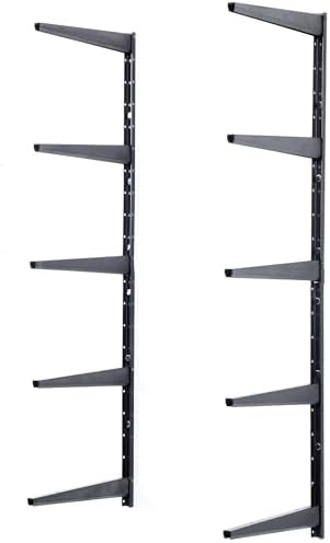 Delta Minimalistic Black Shelf Brackets Cycle, Holds Up to 480 lbs, Modern by deltaCycleandHome