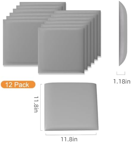 Anti Collision Wall Padding for Kids, Peel and Stick headboard Panel - Image 2