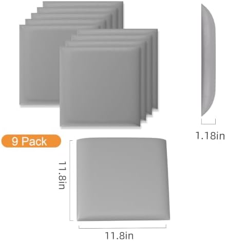 Anti Collision Wall Padding for Kids, Peel and Stick headboard Panel - Image 2
