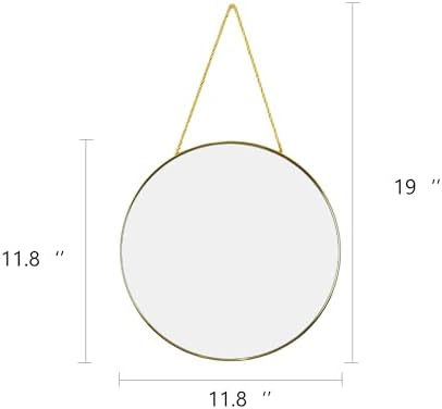Round Wall Mirror Door Mirror PVC Plastic Frame - Image 4