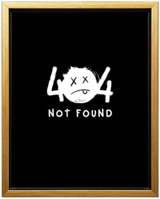 InkFlow Posters Not Found Canvas Poster by InkFlowPosters