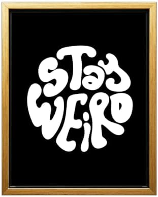 InkFlow Posters Stay Weird Canvas Poster by InkFlowPosters