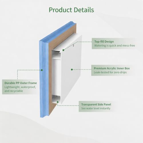 FRESH SPEED Self-Watering Wall Planters - Image 6
