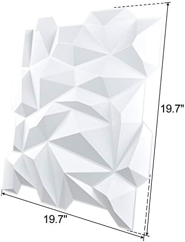 Art3d 19.7" x 19.7" Wall Panel Marble - Image 4