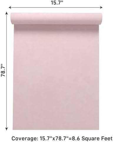VaryPaper Baby Pink Self Adhesive Velvet Fabric 15.7" x 78.7" Pink Velvet - Image 7