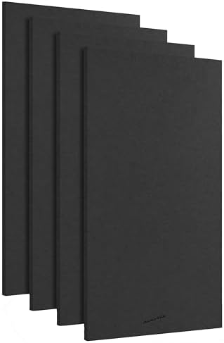 Acoustic Panels, 4 Pack ROOM KIT by AudioSilk