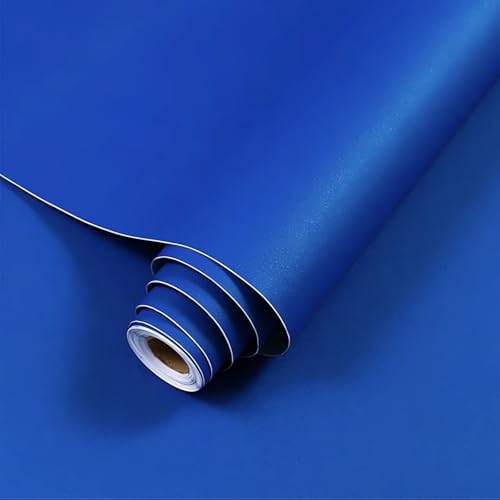 Ismoon 15.7" x 118" Contact Paper Blue Peel and Stick Wallpaper Removable by Ismoon