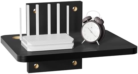 WALI Floating TV Shelf, 1 Tier Projector Shelf by WALI