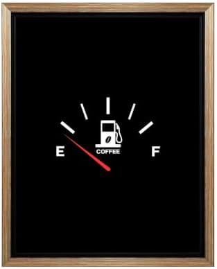 InkFlow Posters Coffee Gauge Canvas Poster by InkFlowPosters
