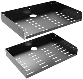 Floating Shelf Modern Wall Mounted Storage Rack 12" W by JINGCHENGMEI