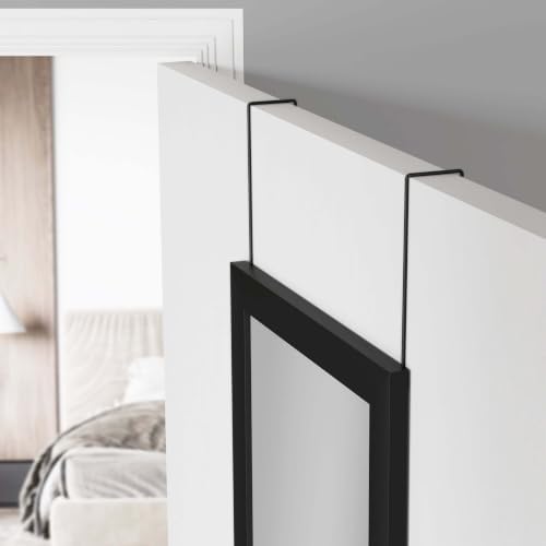 14.25 X 50.25 Inch Over-The-Door Rectangular Full Length Mirror, Space Saving - Image 2