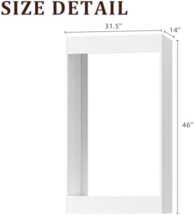 31.5" Wide Double Hanging Modular Closet System, Wall-Mounted Closet Organizer - Image 2